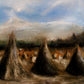 Pajares (Vista al popocatépetl)