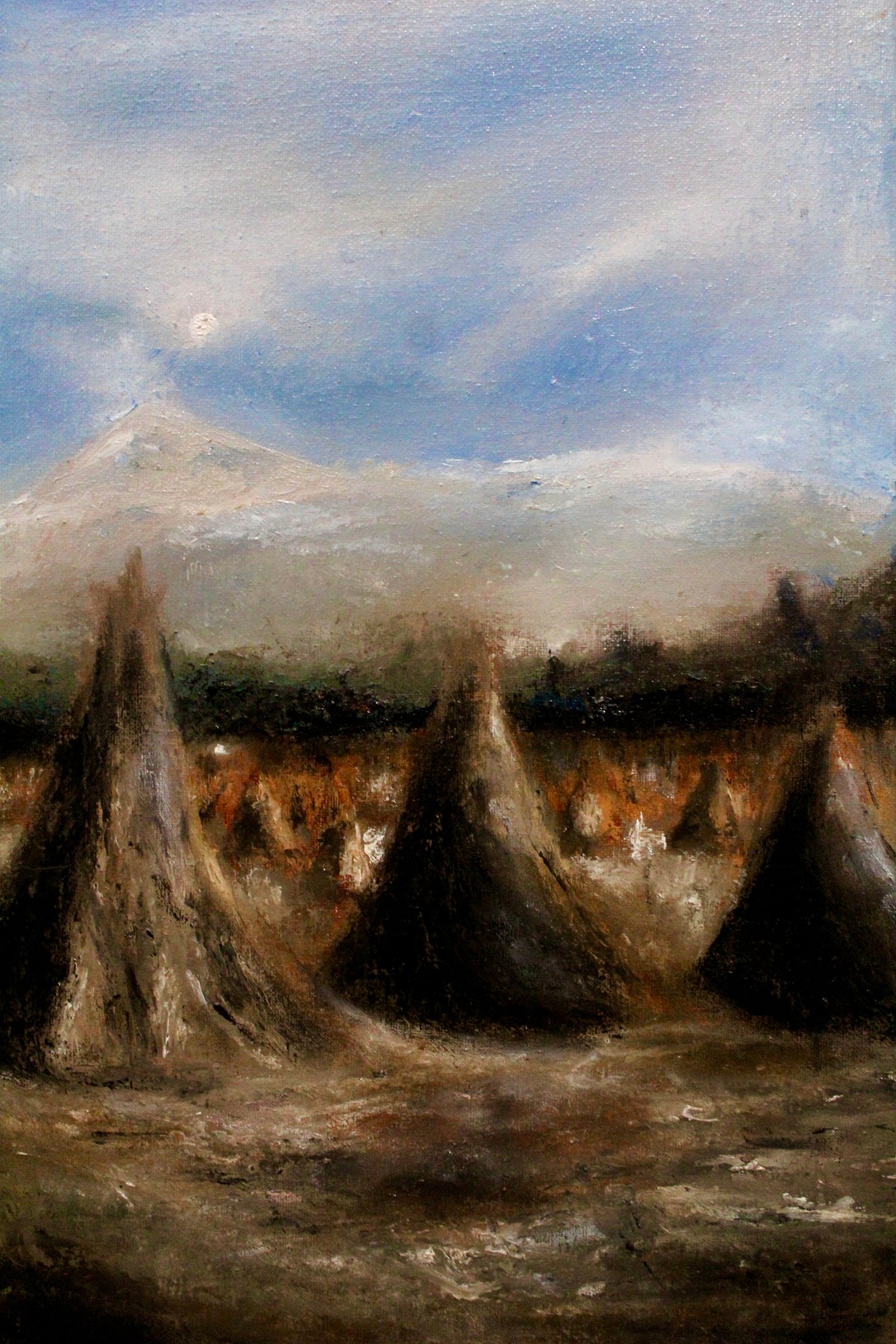 Pajares (Vista al popocatépetl)