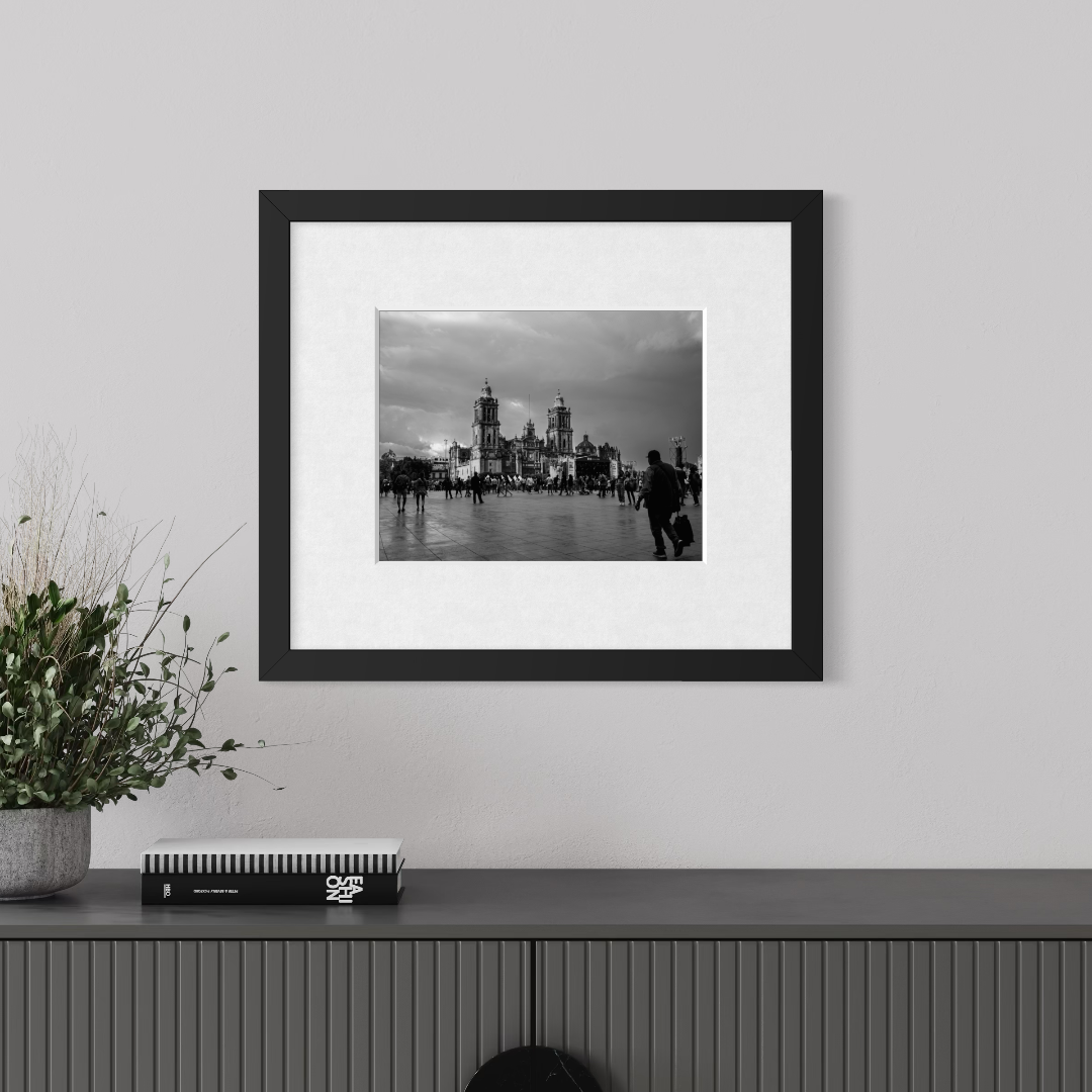 Fotografía blanco y negro - Zócalo