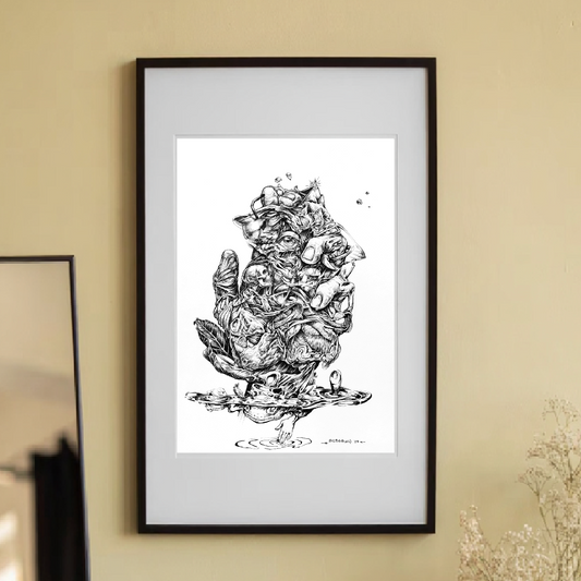 Obra de arte original - IZQUIERDA