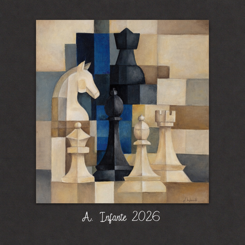 Obra de arte original  "Forma, Tiempo y Decisión"