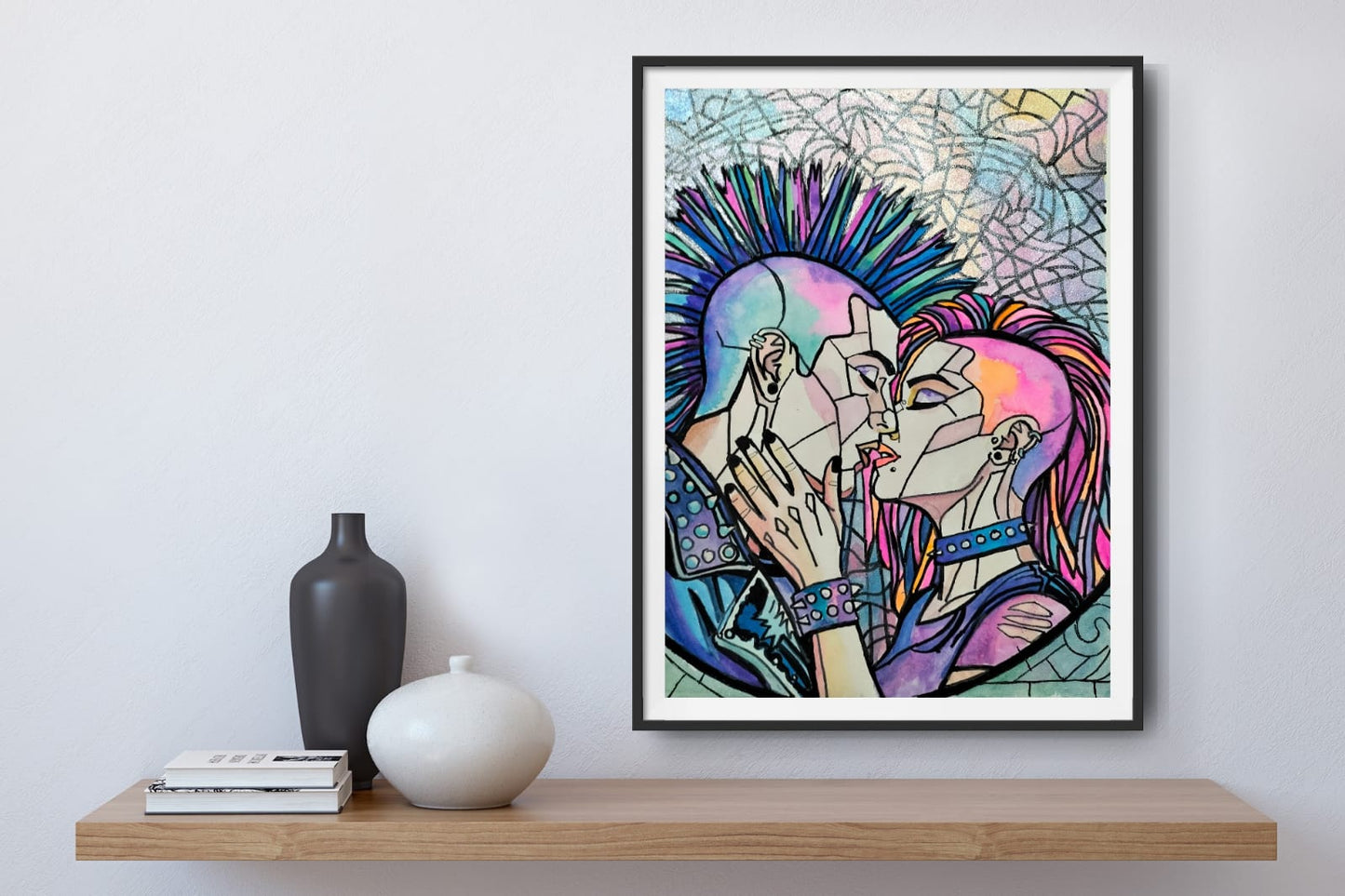 Beso en esencia punk
