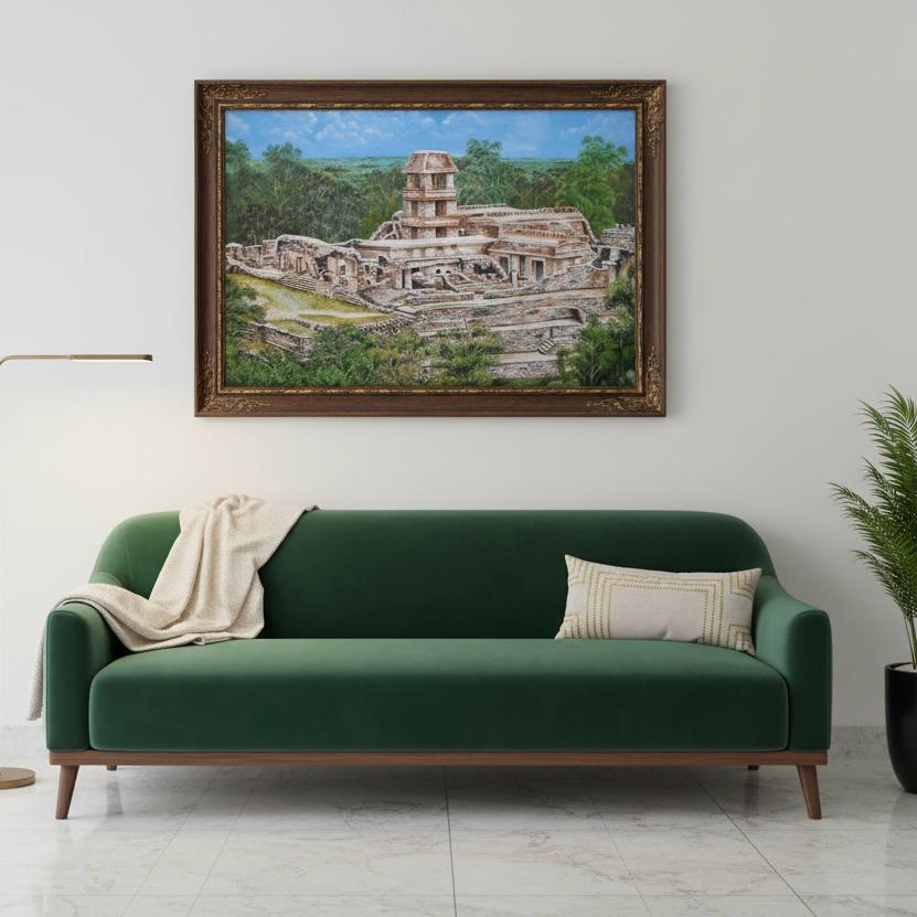 Zona arqueológica de palenque Chiapas