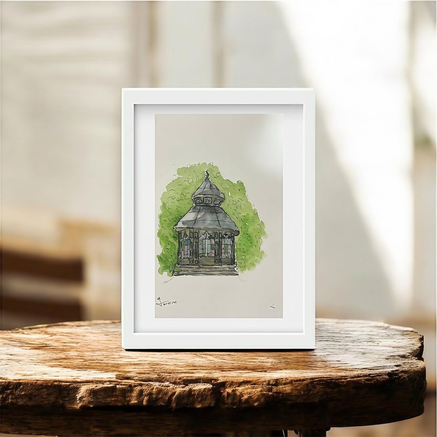 Cuadro Decorativo - Jardines del Moro