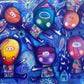 Obra de Arte Original - Juegos Nocturnos