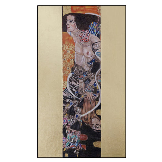 Obra de arte original - Judith II (Salomé) Homenaje a G. Klimt