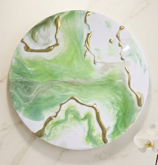 Pintura abstracta - Kintsugi