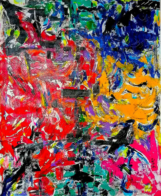 Pintura Abstracta - La Raya