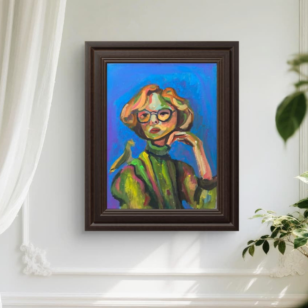 La chica y el pájaro