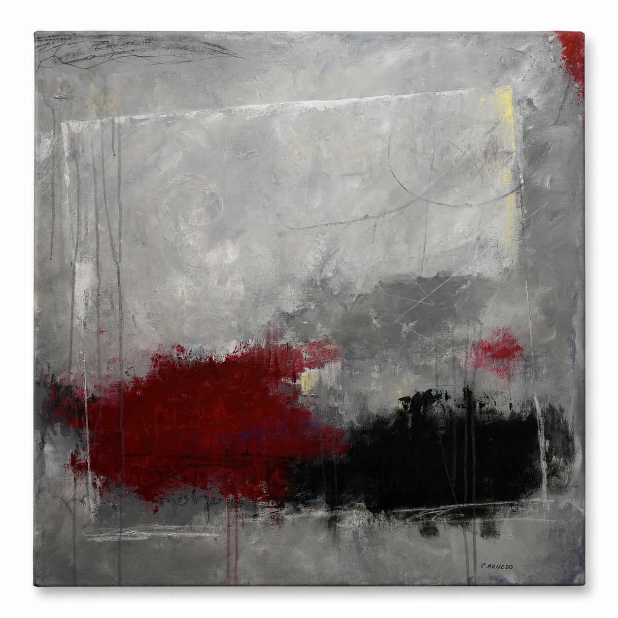 Pintura acrílica - La noche contigo
