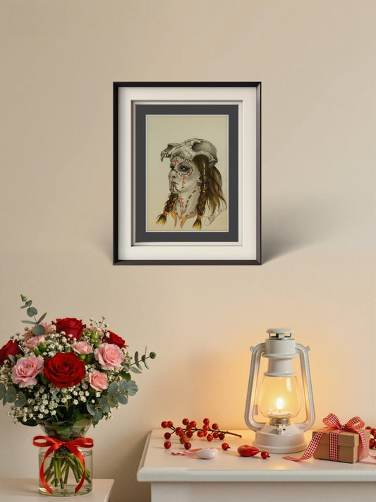 Cuadro decorativo - La guerrera