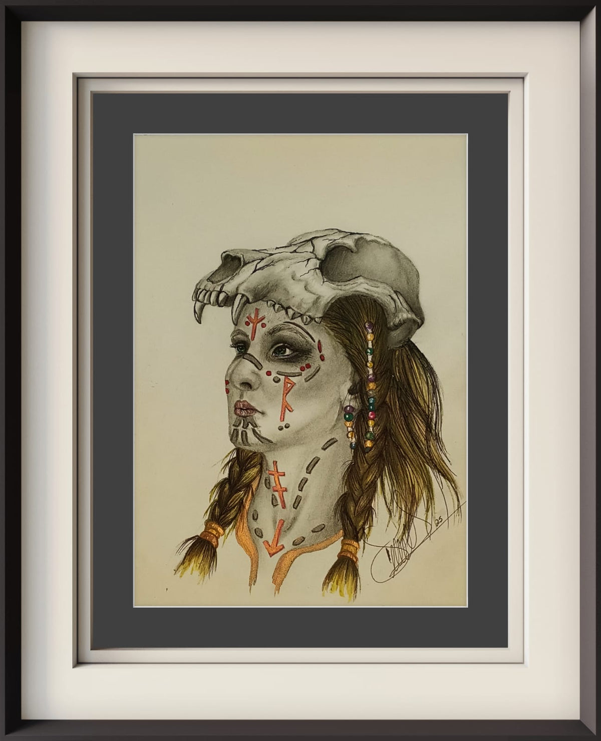 Cuadro decorativo - La guerrera
