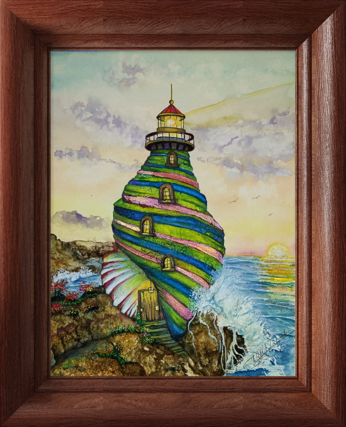 Cuadro decorativo - La luz del arrecife