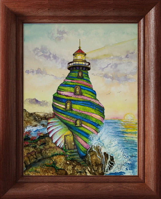 Cuadro decorativo - La luz del arrecife