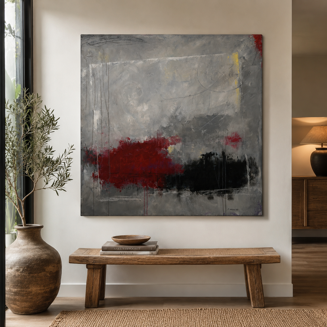 Pintura acrílica - La noche contigo