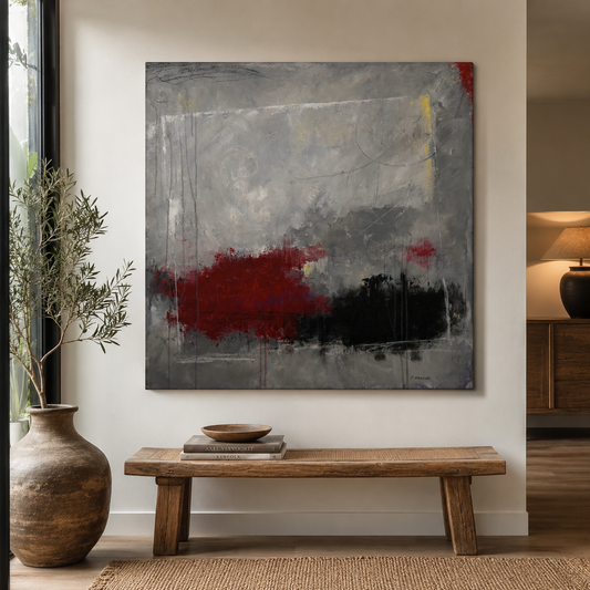 Pintura acrílica - La noche contigo
