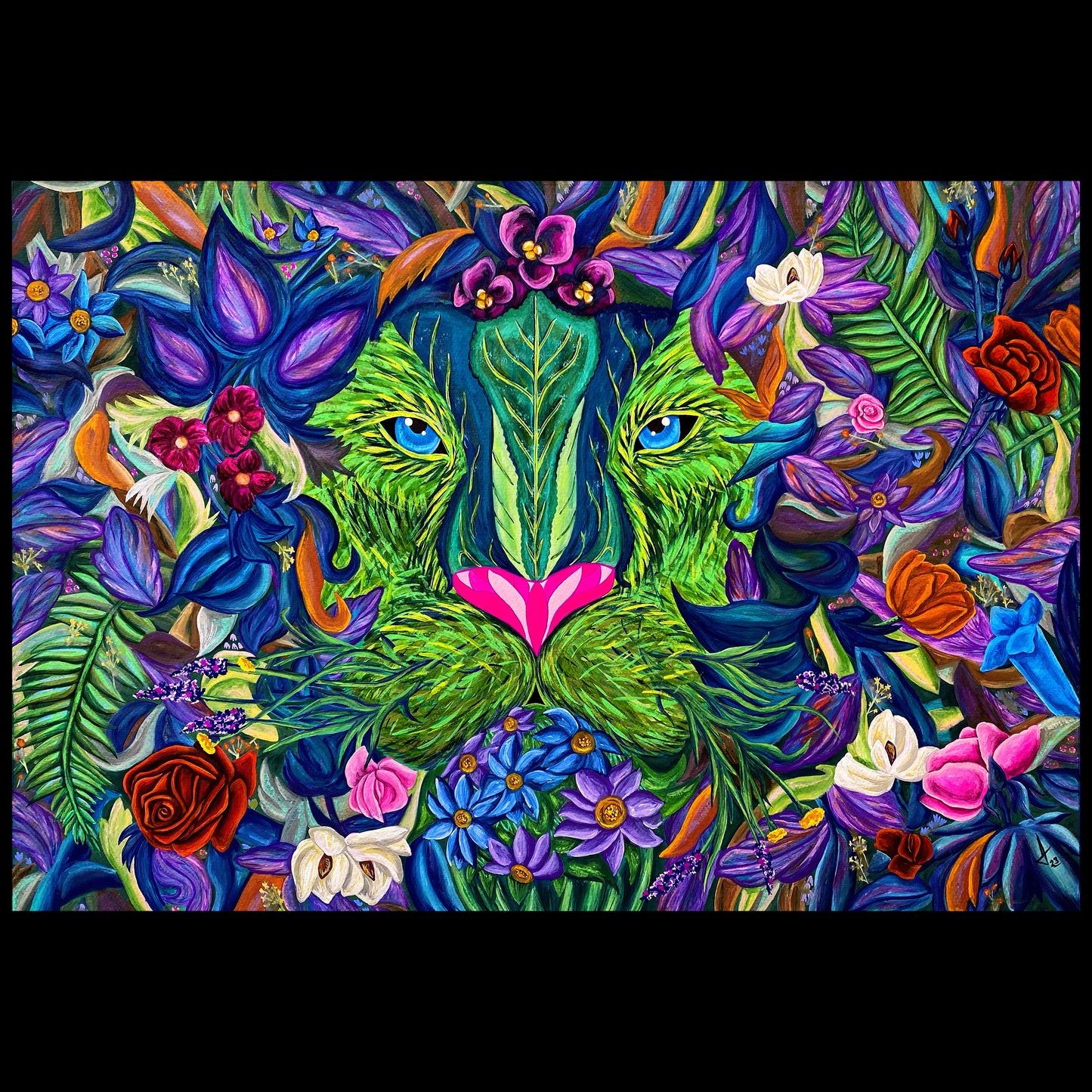 Arte Surrealista - León Floreciente