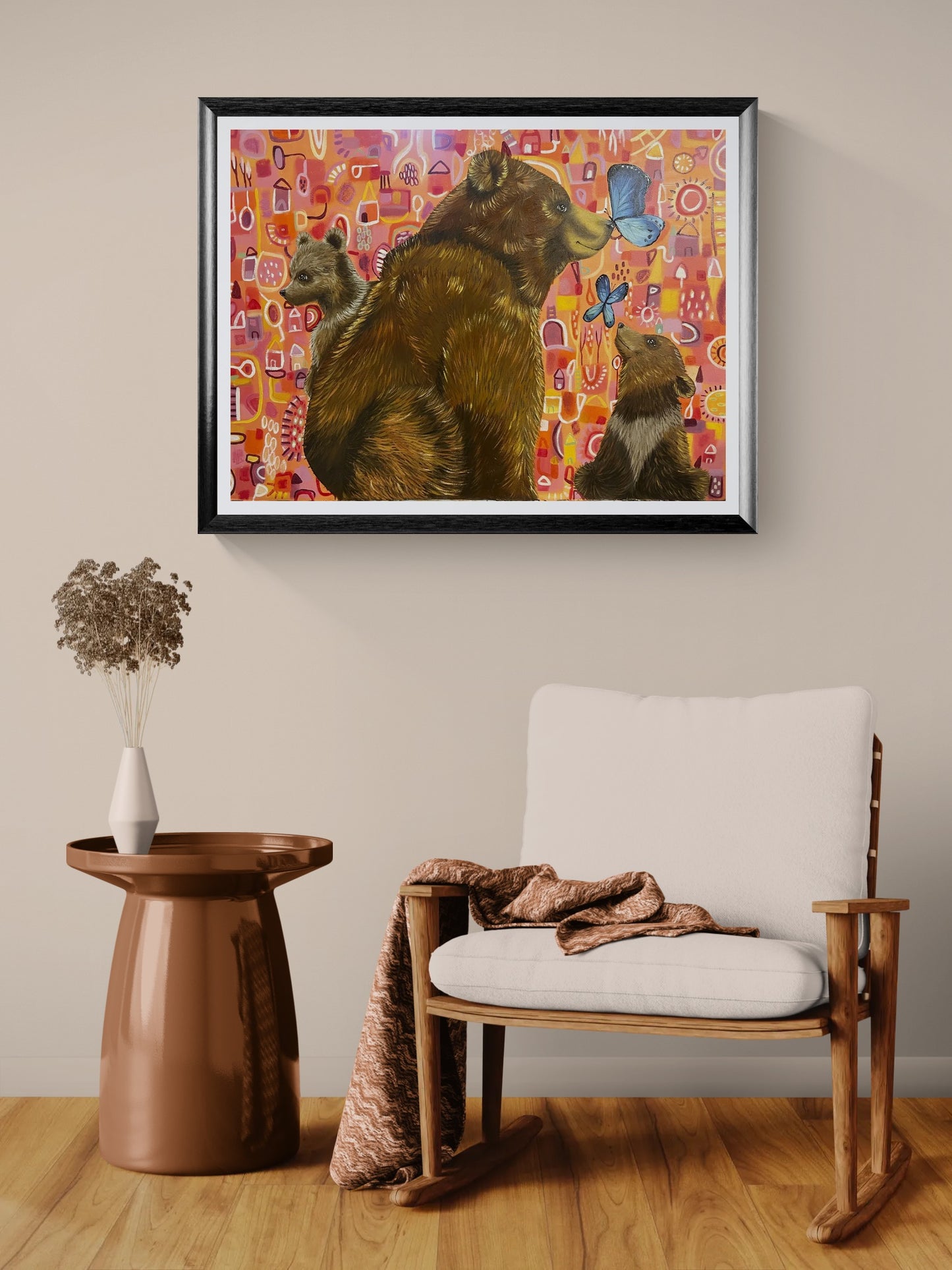 Obra de Arte Original - Mariposas Curiosas