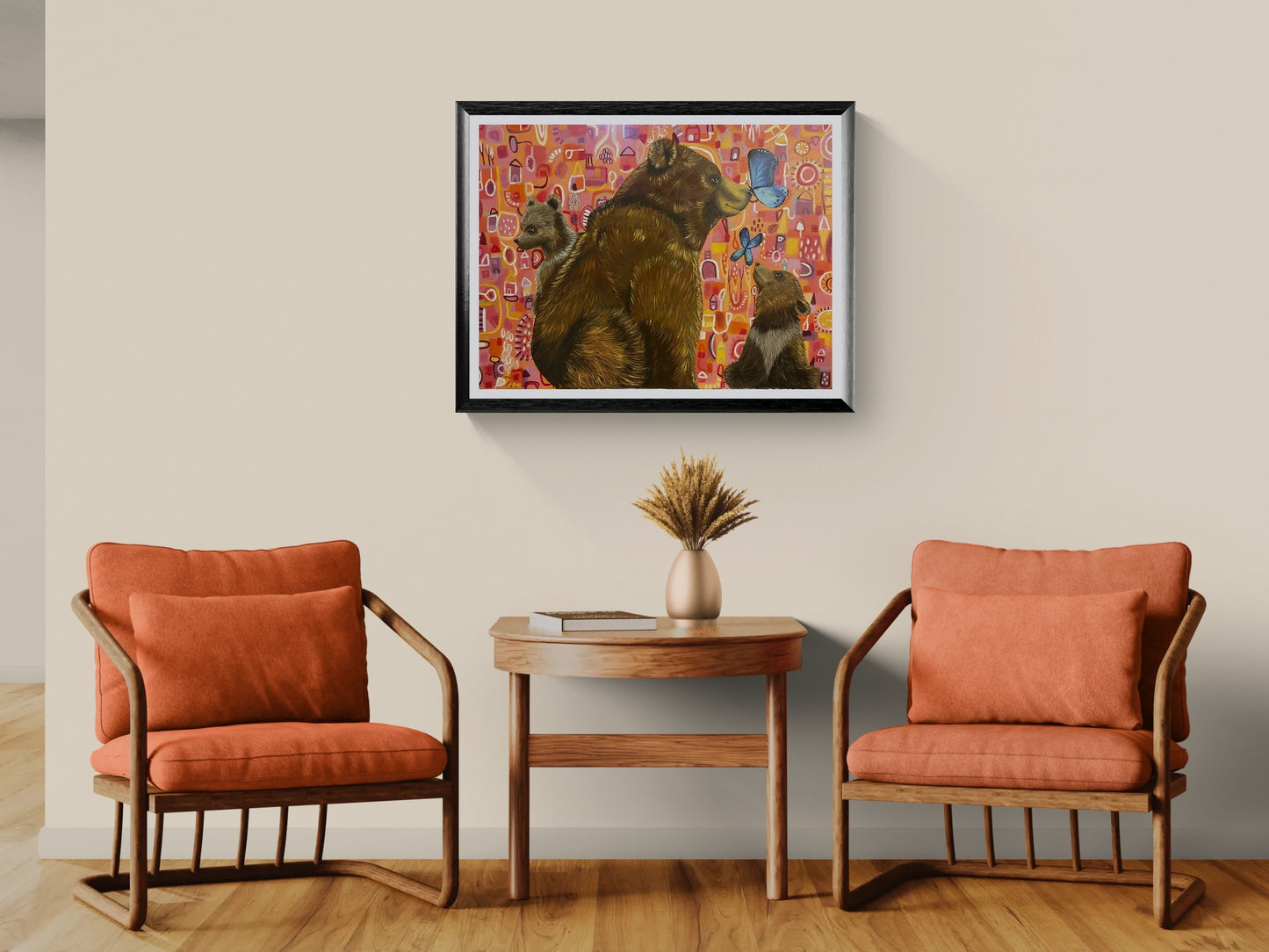 Obra de Arte Original - Mariposas Curiosas
