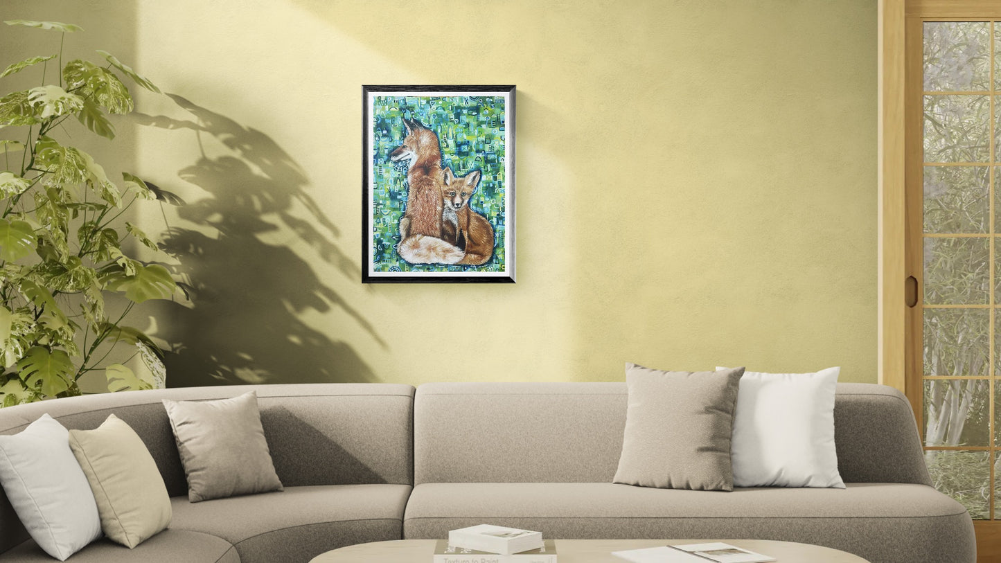 Obra de Arte Original - Miradas Curiosas