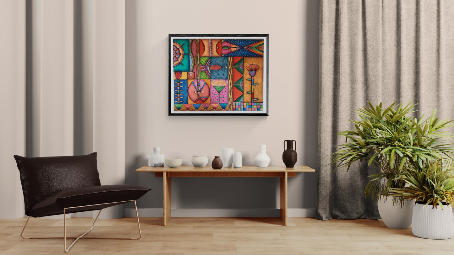 Obra de arte original - El Jardin Secreto
