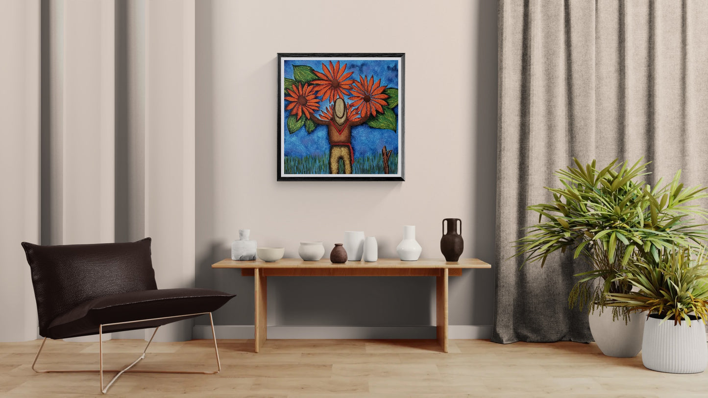 Obra de Arte Original - Los Colores de mi Tierra