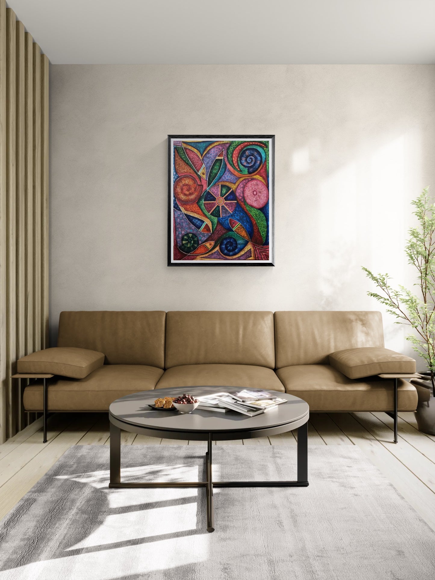 Obra de Arte Original - Fluye como el Rio