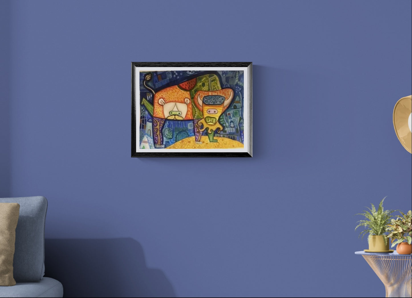 Obra de Arte Original - El Bufalito