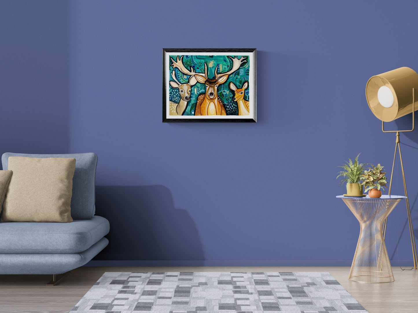 Obras de Arte Original - Queridos Venados