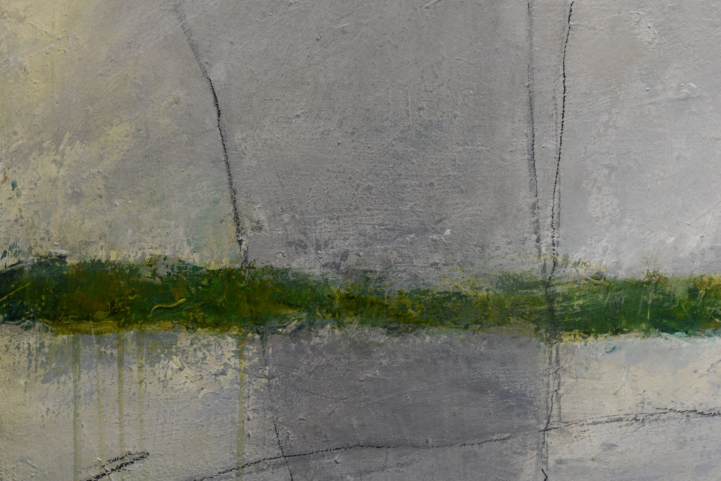 Pintura acrílica - Lo que quedó atrás