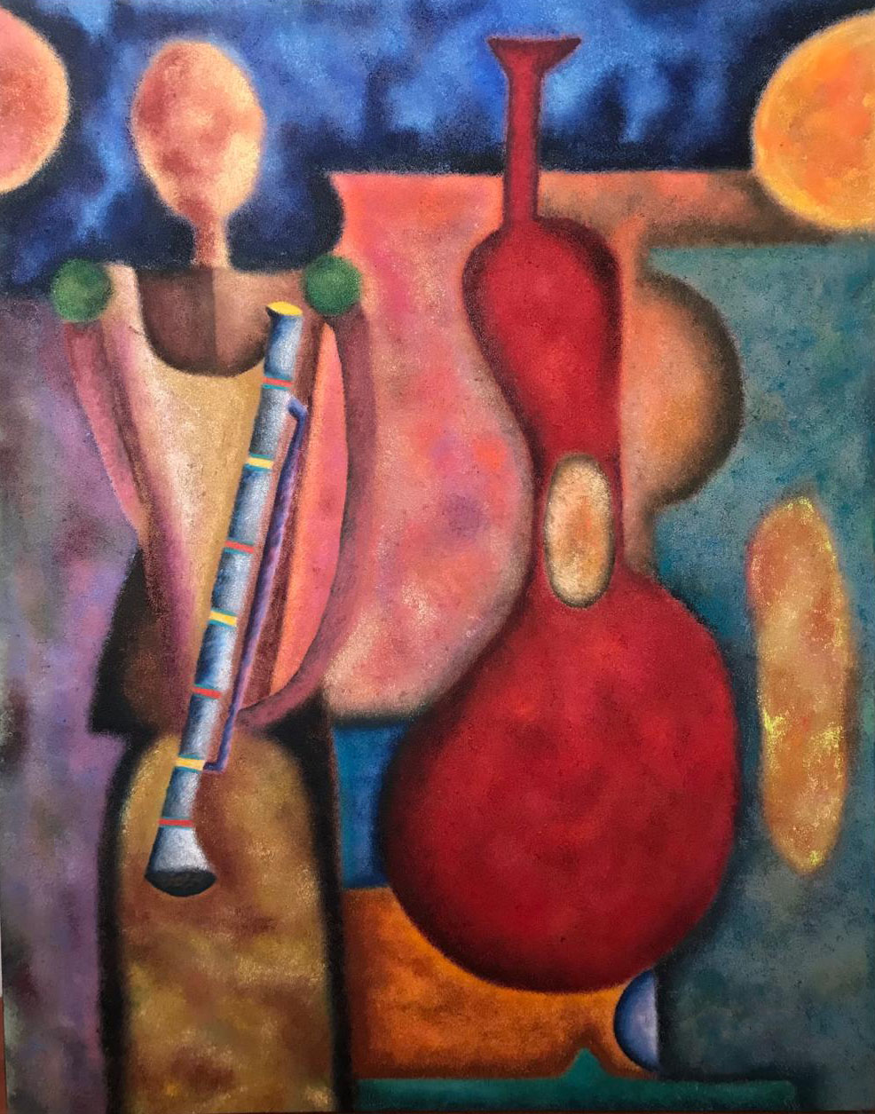 Obra de arte Original - Los Músicos de Orquesta