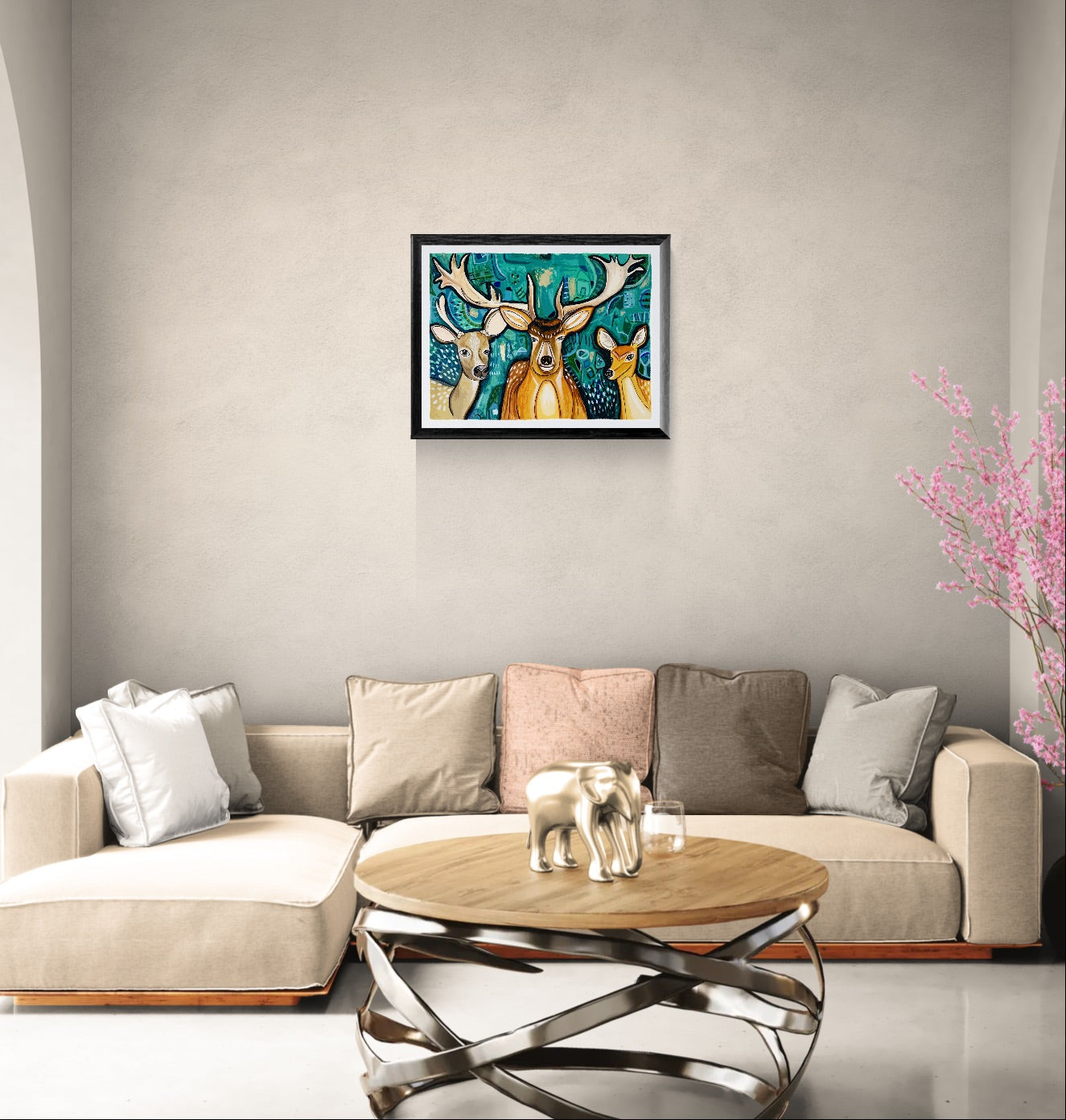 Obras de Arte Original - Queridos Venados