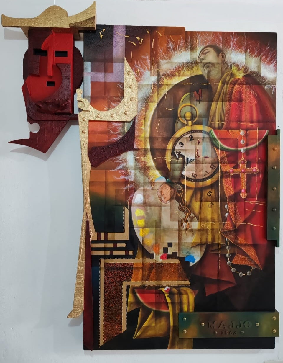 Cuadro decorativo - Seis gritos de reconstrucción en silencio.
