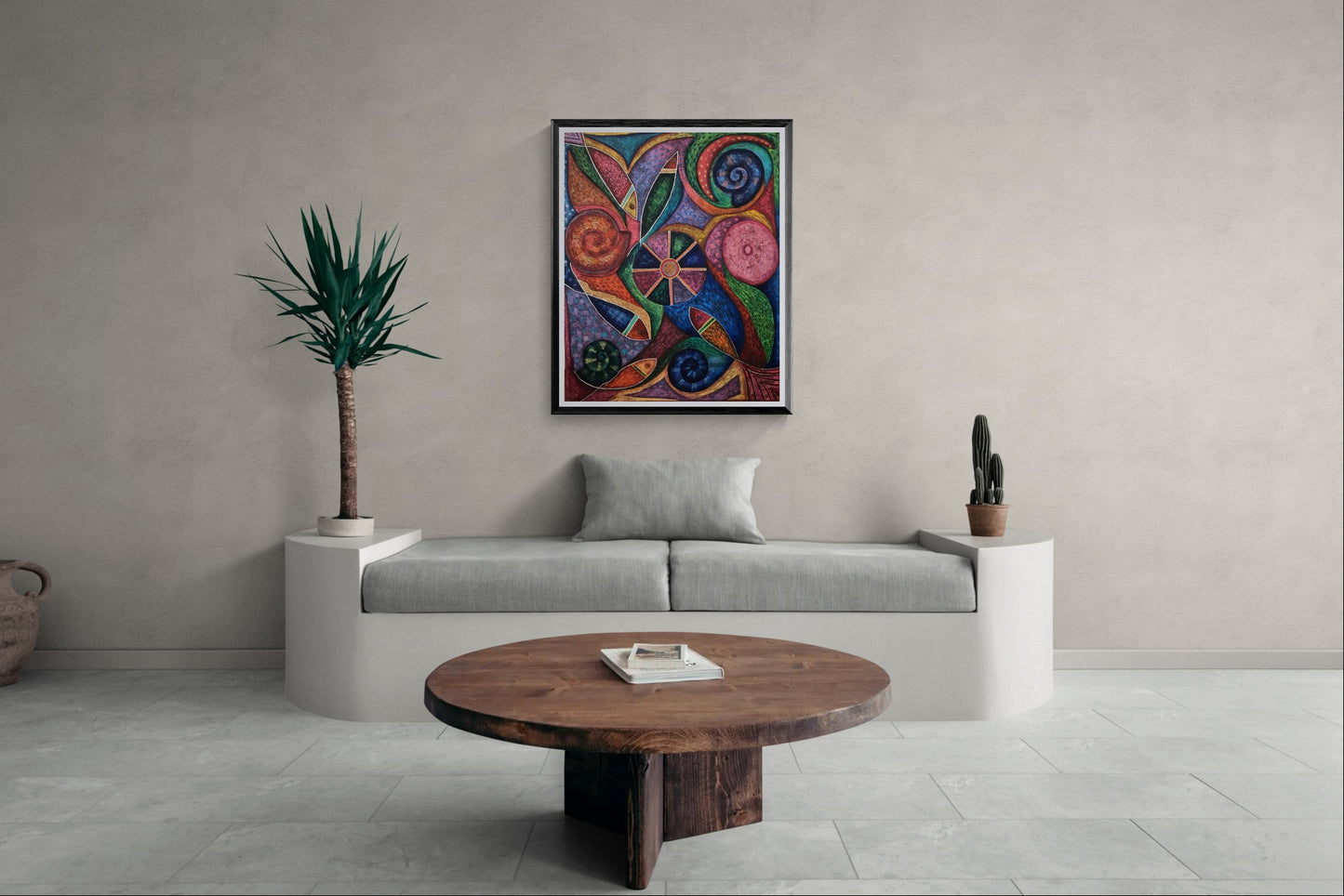 Obra de Arte Original - Fluye como el Rio