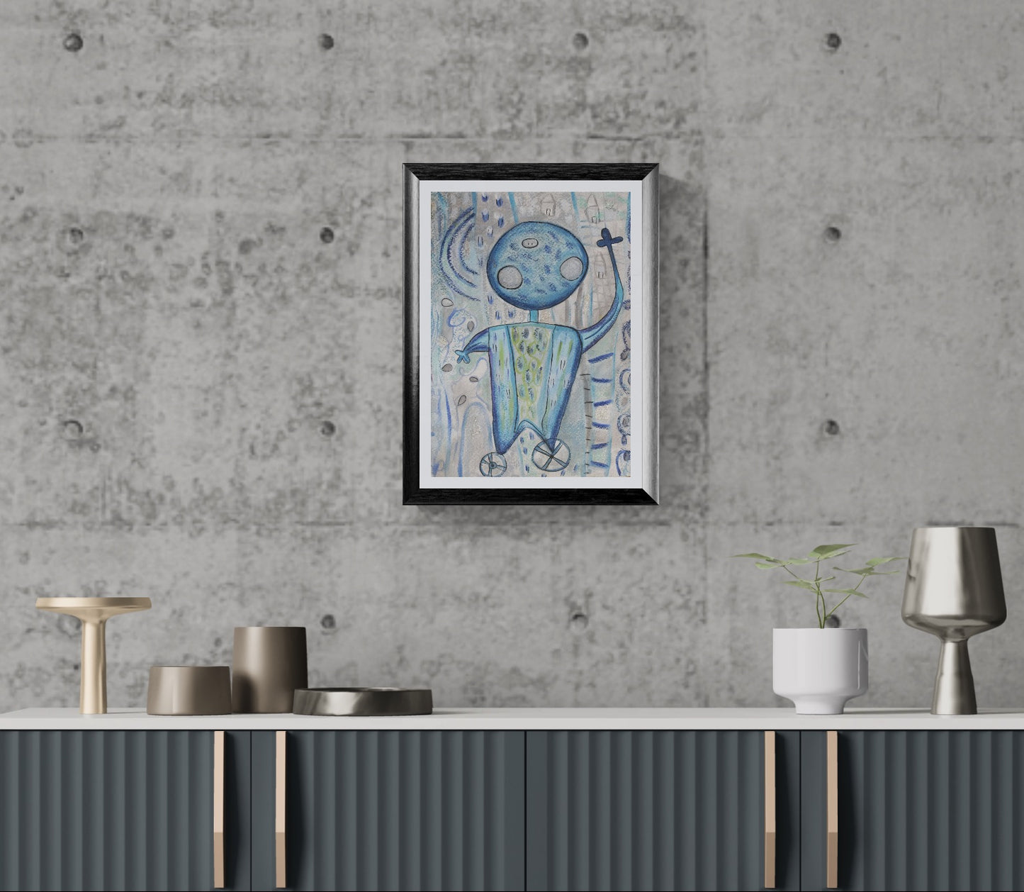 Obra de Arte Original - El Pequeño Gran Gigante