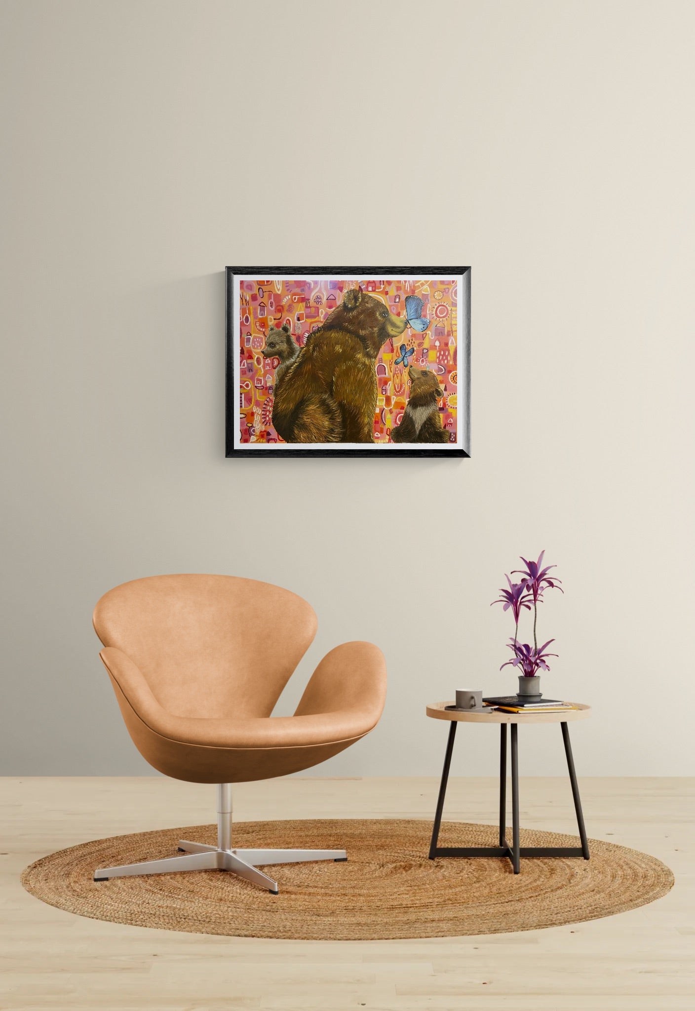 Obra de Arte Original - Mariposas Curiosas