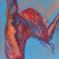 Pintura al oleo-Salto alto