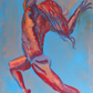 Pintura al oleo-Salto alto
