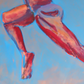 Pintura al oleo-Salto alto