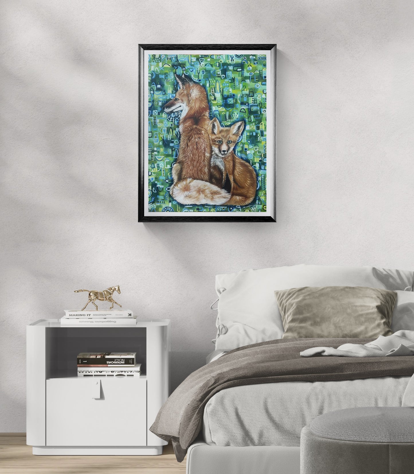 Obra de Arte Original - Miradas Curiosas