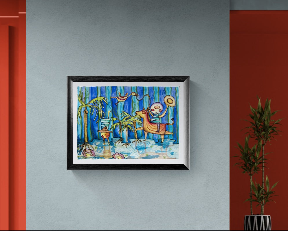 Obra de Arte Original - El Vaquerito