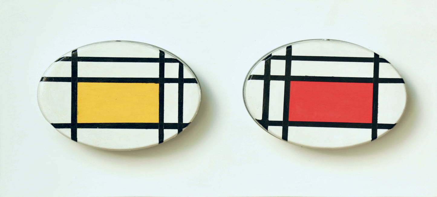 Ojos según Piet Mondrian