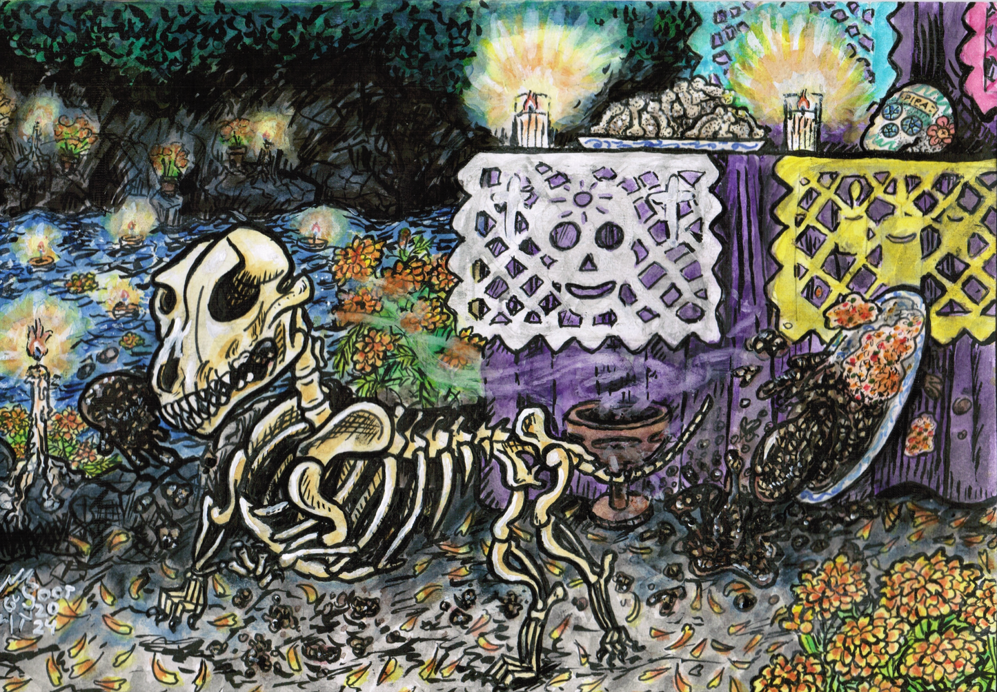 Morir no le Quitó el Hambre