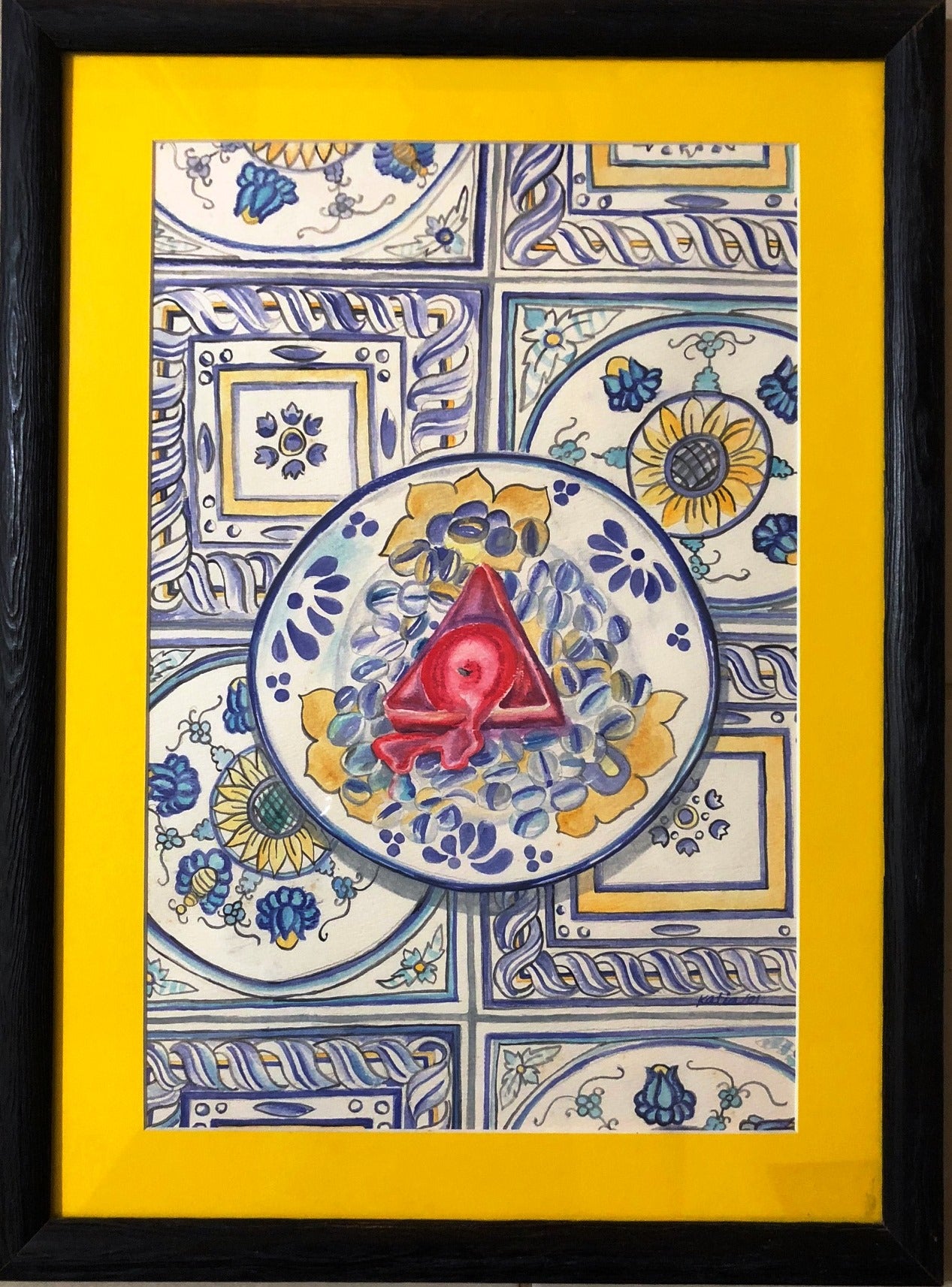 Obra original. Mosaico
