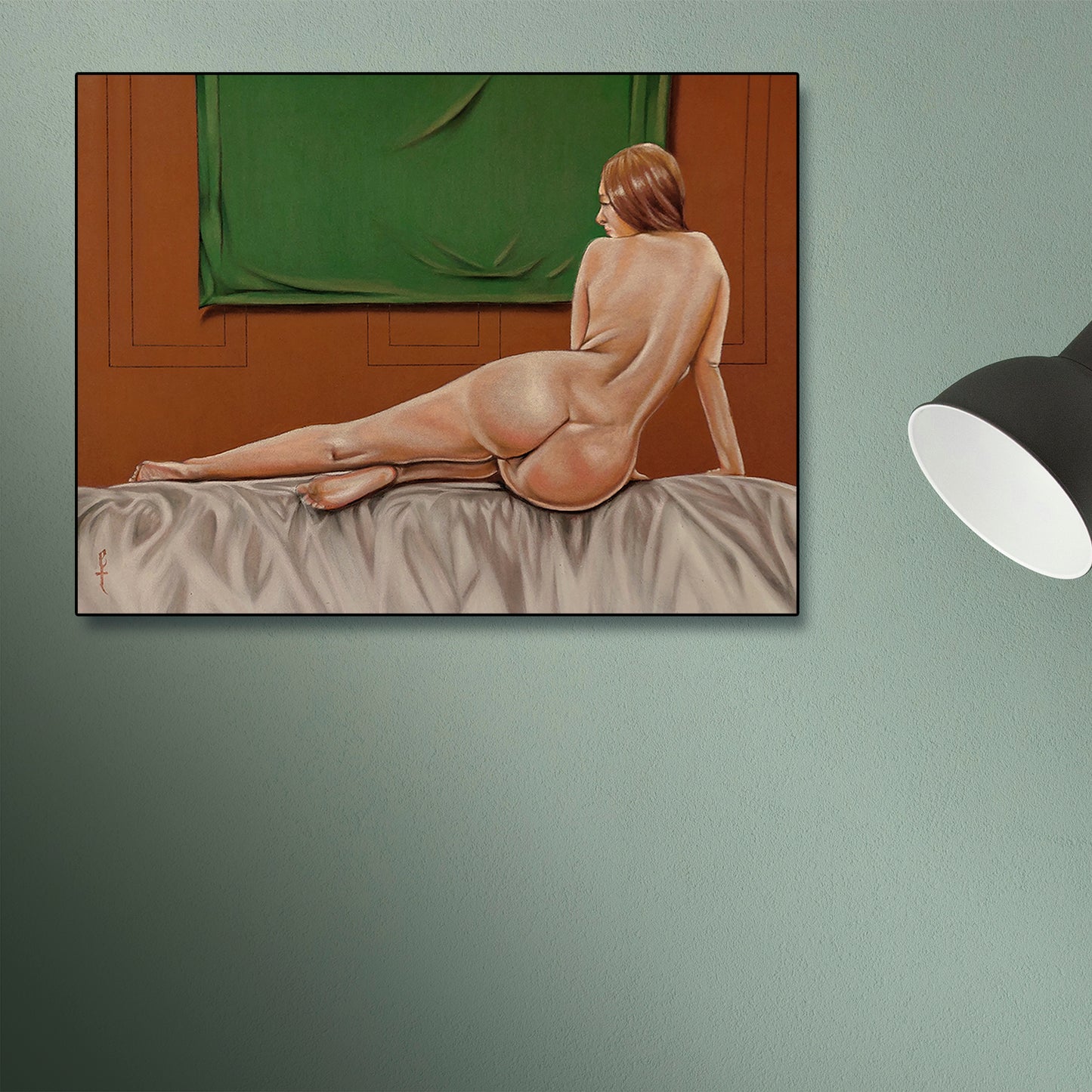 Obra de arte original - Paráfrasis Nu Couché (Amadeo Modigliani)