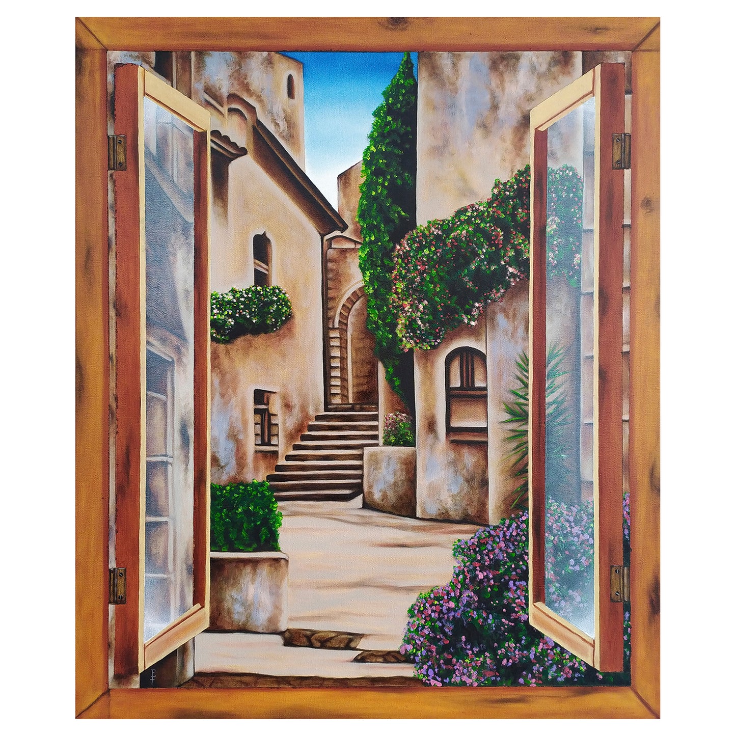 Obra de arte original - Paisaje México