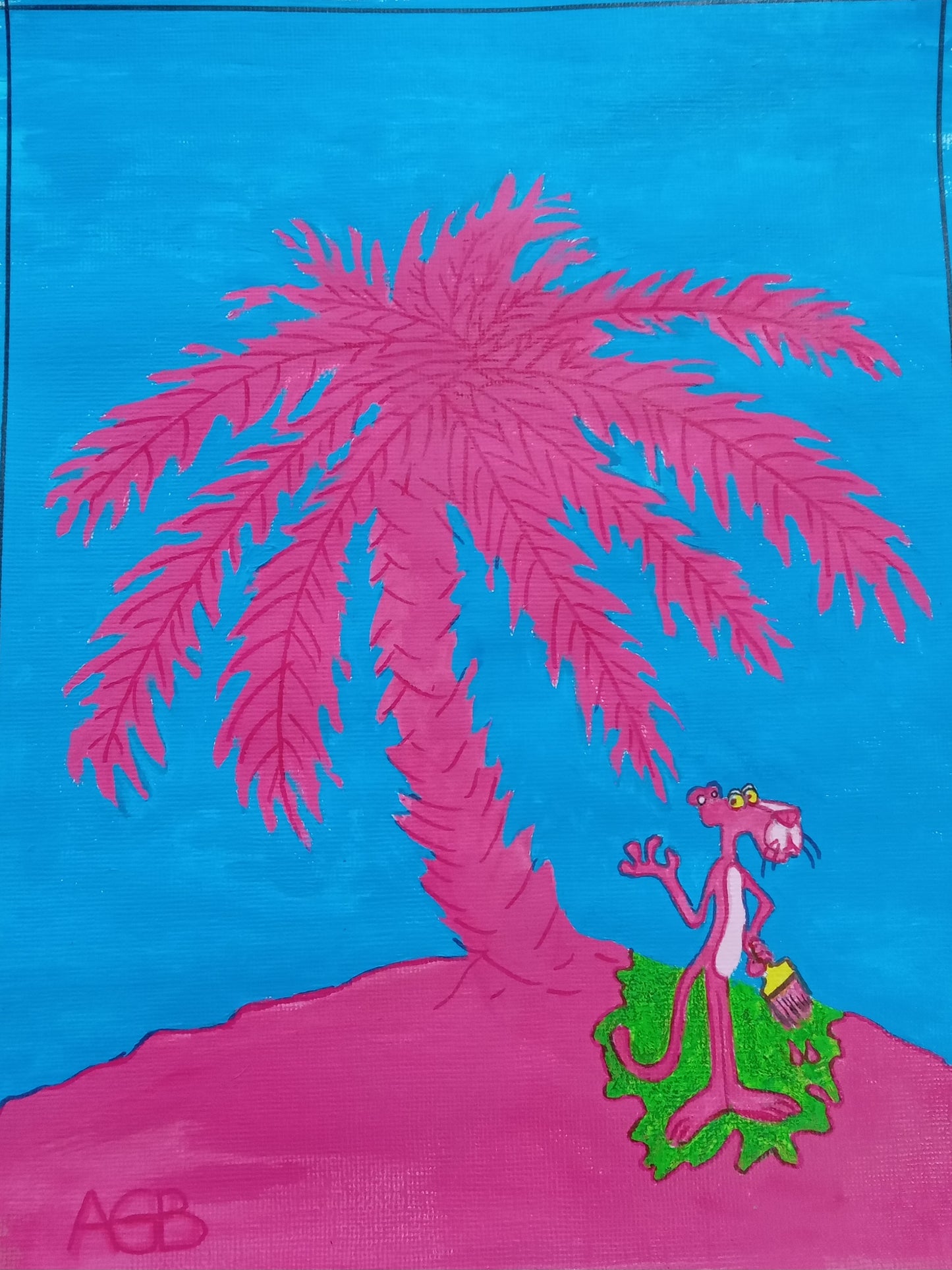 PALMERA ROSA