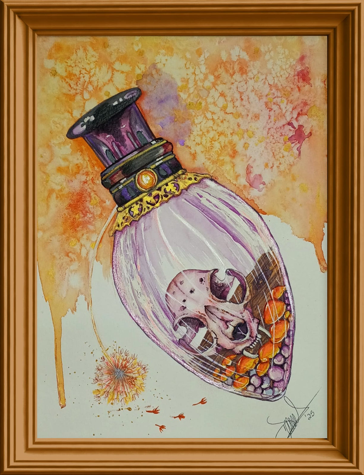 Cuadro decorativo - Perfume de gato