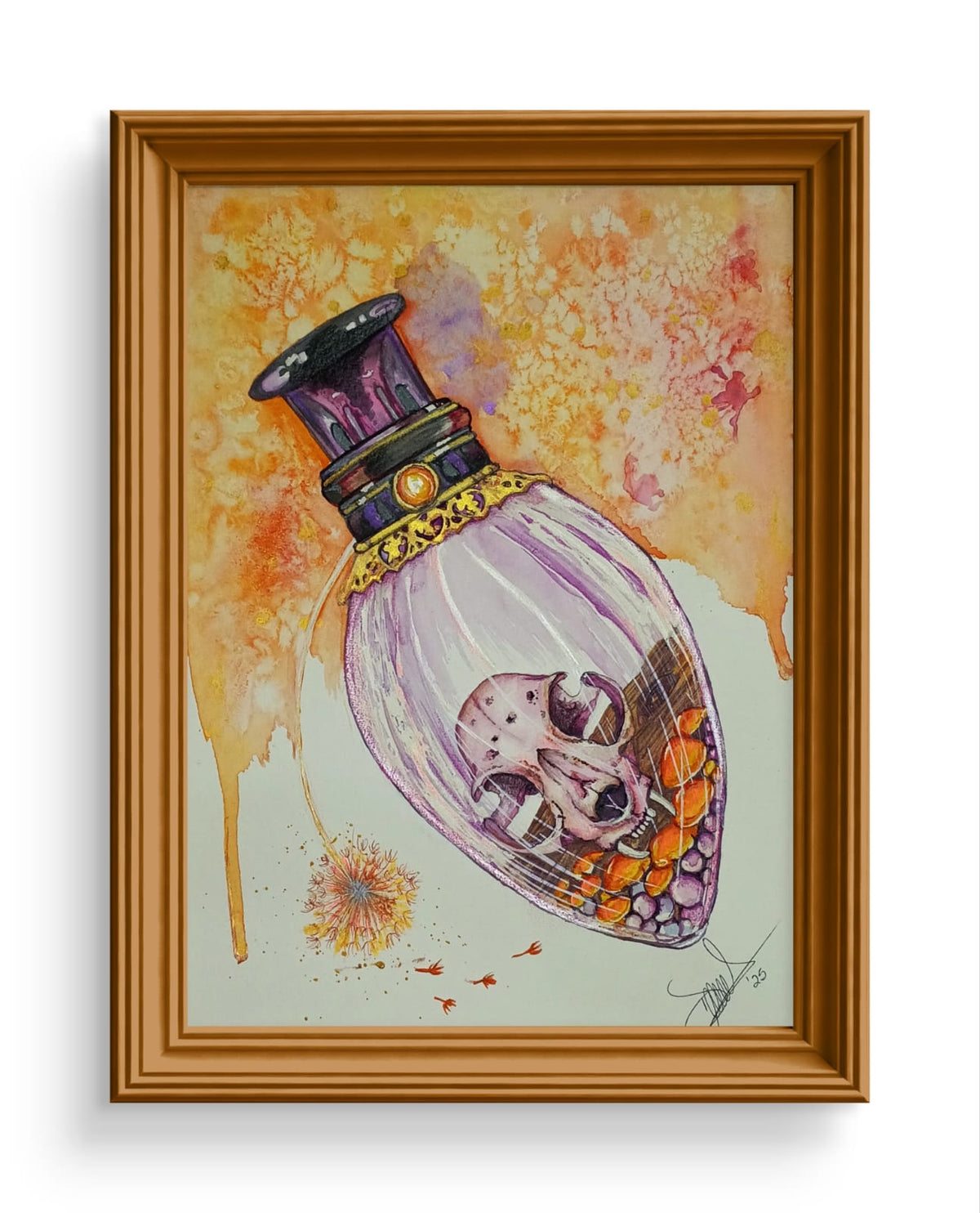 Cuadro decorativo - Perfume de gato
