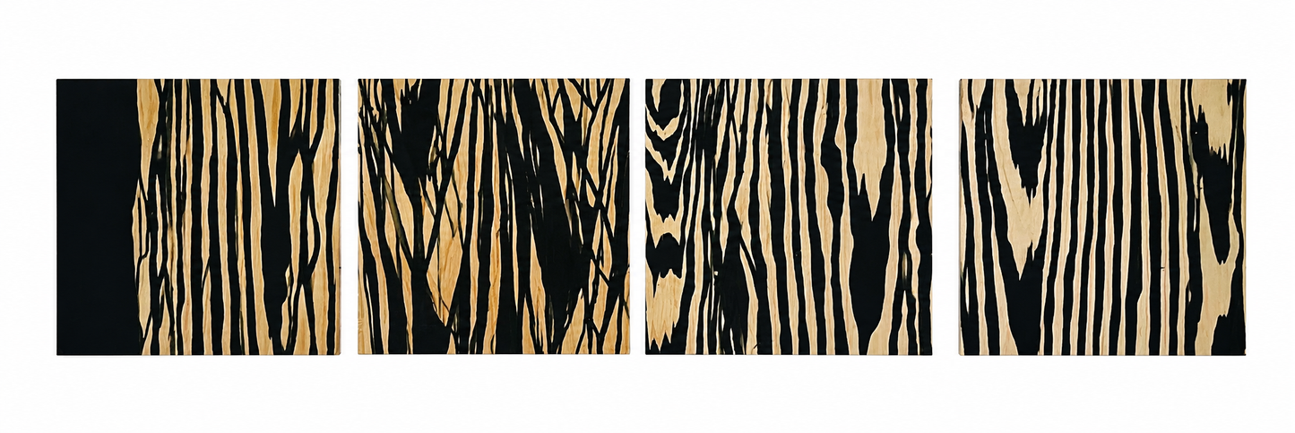 Pintura abstracta - "Raíces"